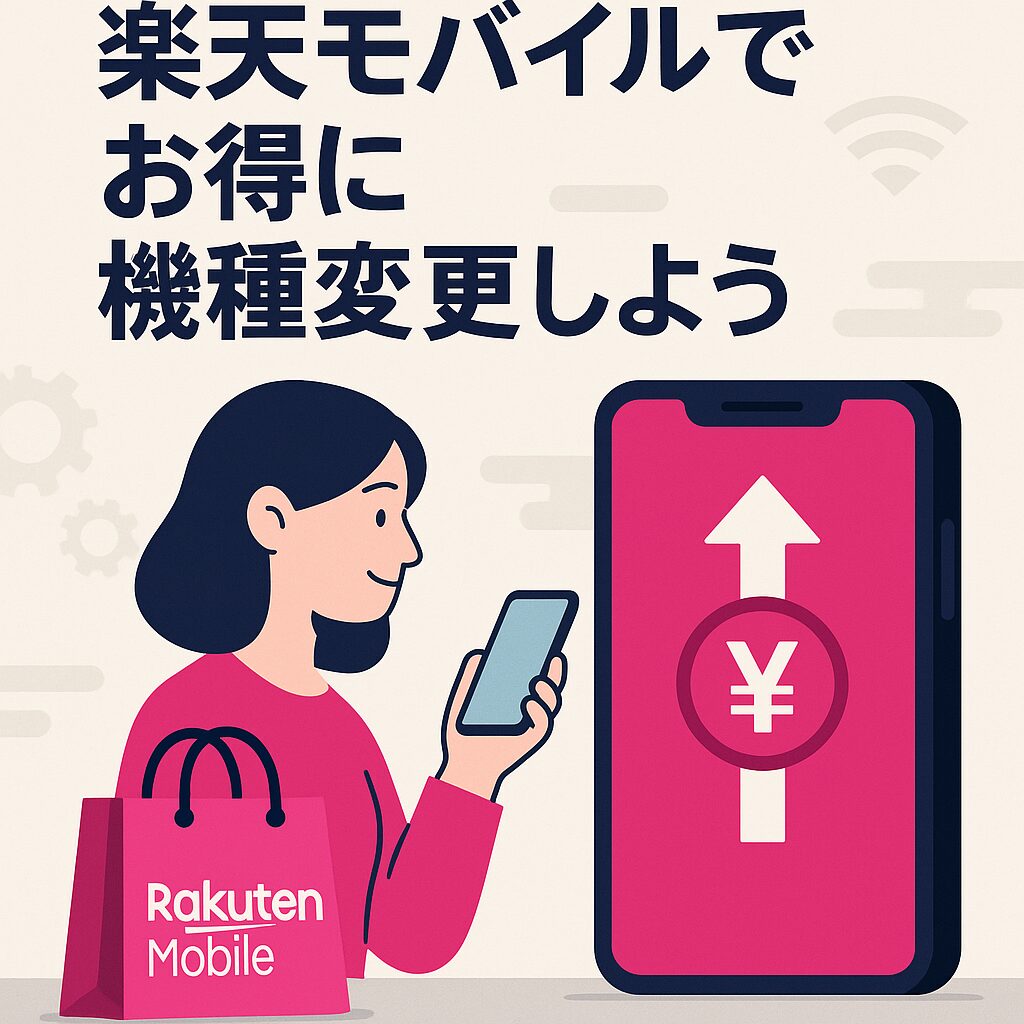 楽天モバイルでお得に機種変更しよう
