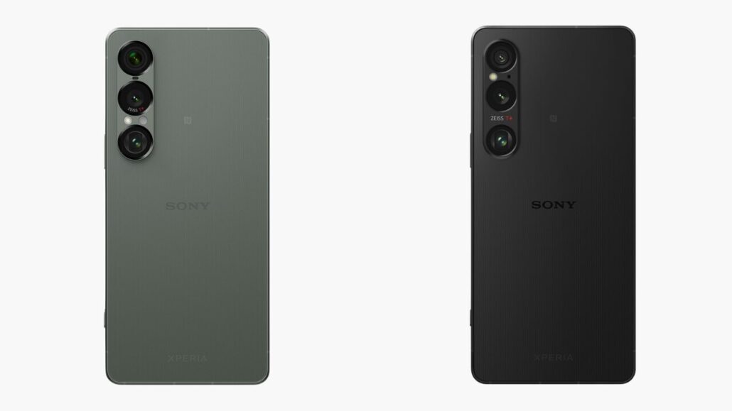 Xperia 1 VIIとXperia 1 VIの背面デザイン