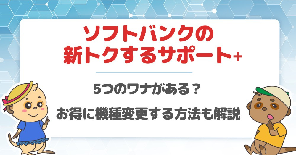 新トクするサポート+罠